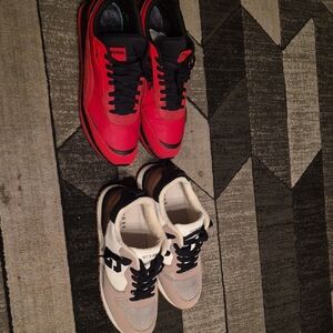 Puma Red and Guess Track Sneakers Size 13